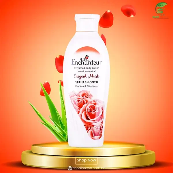 Enchanteur Elegant Musk Body Lotion (500ml)